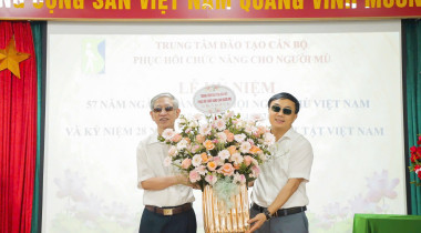 Kỉ niệm 57 năm ngày thành lập Hội Người mù Việt Nam: Hành trình của niềm tin và sự lan tỏa.
