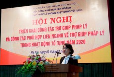 Năm 2020: Hà Nội tăng cường TGPL cho người nghèo, trẻ em