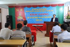 Khai giảng lớp Xoa bóp bấm huyệt nâng cao cho 15 hội viên của các đơn vị thuộc tỉnh Hội Hải Dương
