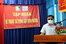 Khai giảng lớp tập huấn "Kĩ thuật sử dụng gậy định hướng" cho 30 cán bộ, hội viên của Khánh Hòa và một số tỉnh Tây Nguyên