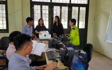 Tập huấn máy in với các chuyên gia đến từ Hàn Quốc tháng 10/2019