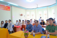 Lễ bế giảng lớp Xoa bóp bấm huyệt cho 16 học viên thuộc Hội Người mù tỉnh Đắk Nông