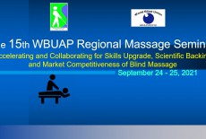 Hội thảo Massage trực tuyến khu vực Châu Á Thái Bình Dương lần thứ 15 