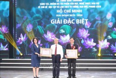 Trao Giải thưởng sáng tác về chủ đề "Học tập và làm theo tư tưởng, đạo đức, phong cách Hồ Chí Minh"