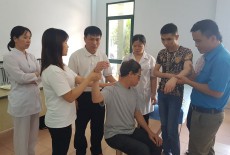 Tập huấn massage Nhật Bản 